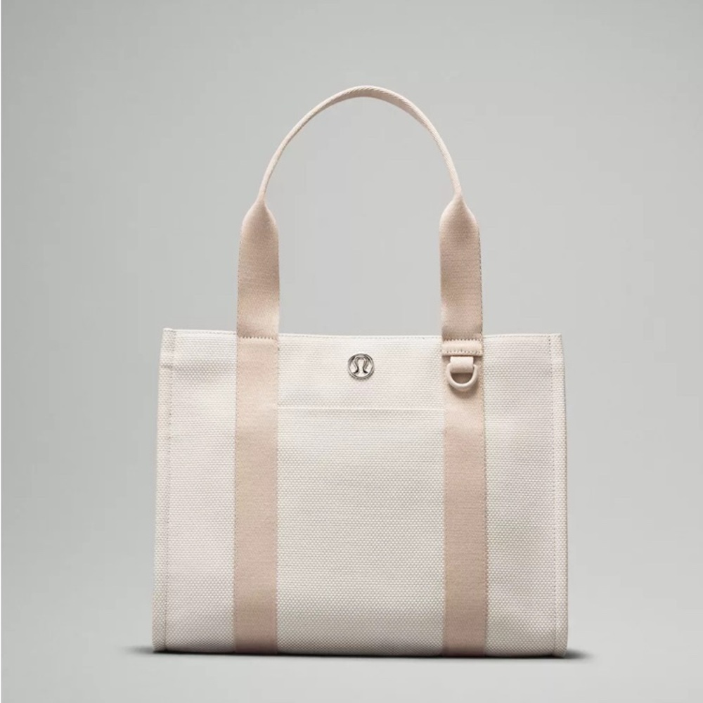 Lululemon Two-Tone Canvas Tote Bag 10L